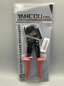 Yangoutool Ratchet Cable Wire Cutter and Heavy Duty Aluminum Copper Ratchet Cabl