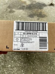 New LEVITON 301-RPM16-316 Greenmac Lightning Controller Command Unit