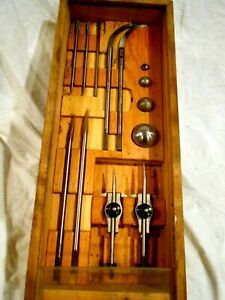 Lufkin Wood Beam Trammels Kit-Complete in Original Case