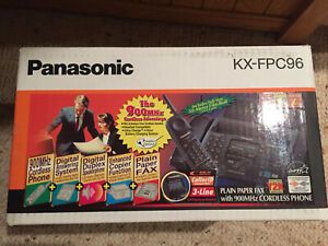 Panasonic KX-FPC96 Plain Paper Fax Machine NEW in sealed box!