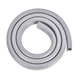 Edge Trim U Seal Extrusion Gray Fits 3/32&#039;&#039;-7/32&#039;&#039; Edge 3.3Ft/1M Length