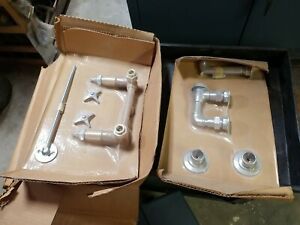 New T&amp;S Brass B-0665-BSTR Service Sink Faucet, Wall Mount, 8&#034; Centers