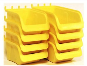 WallPeg Pegboard Bin Kit - Pegboard Parts Storage Craft Organizer Tool Peg Board