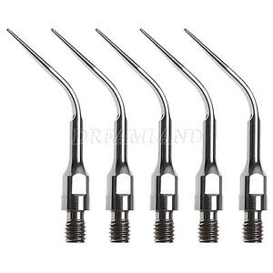 5x Dental Ultrasonic Piezo Scaler Scaling Tip GS3 Insert fit SIRONA Handpiece
