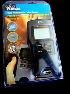 Ideal VDV Multimedia Cable Tester
