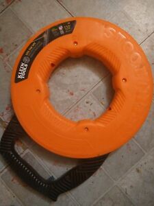 Klein Tool 120&#039; Steel Wire Puller Fish Tape 56333
