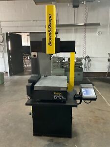 BROWN AND SHARPE REFLEX 454 MANUAL CMM RENISHAW TP-ES TOUCH PROBE