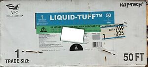 NEW - AFC Cable Systems Kaf-Tech Non-Metallic Liquidtight Conduit 1&#034; x 50&#039;