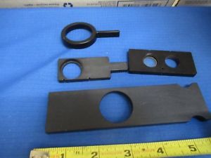 FOR PARTS LOT SLIDES ZEISS LEITZ NIKON MICROSCOPE PART OPTICS AS PICTUREDS1-A-32