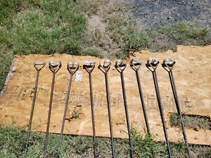 Livestock Branding Irons 4&#034; x 2&#034; x 36&#034;