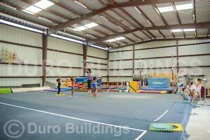 DuroBEAM Steel 100&#039;x240&#039;x20 Metal Building Gym Clear Span Sports Spectrum DiRECT