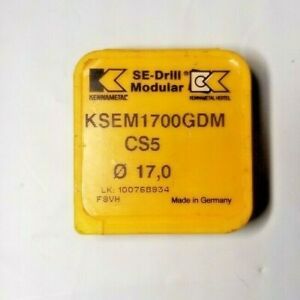 Kennametal 1x17mm Cutting Body  #KSEM-1700-GDM CS5