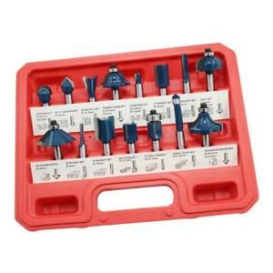 Woodworking 1/4&#034; Shank Trim Milling Cutter Metal Engraving Machine Bits Tool