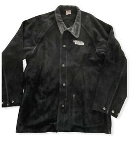 Lincoln Heavy Duty Leather Welders Welding Jacket Size Large K2989-L