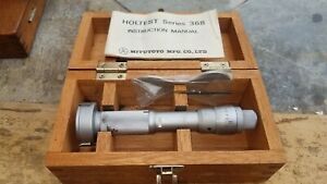 Mitutoyo Holtest Series 368 H4 3 Point Inside Micrometer Intrimik Gauge 1.4-1.6