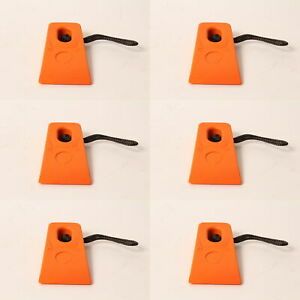 6 Pack Husqvarna 598035702 4&#034; Arborist Hi-Impact HD Plastic Wedge For Pruning