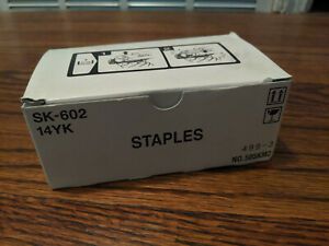Konica Minolta 14YK SK602 Genuine Staple Cartridge - Box of 3