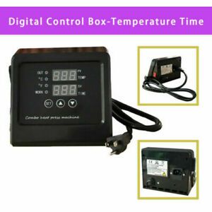 Digital Dual Display Heat Press Control Box For Heat Press Machine 110v US Plug