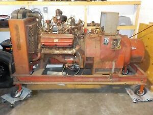 READY POWER INDUSTRIAL GENERATOR with Chrysler 331CI  V8 Hemi Motor for RACE CAR