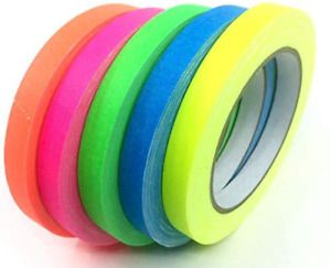 Spike Tape | USA Quality Gaffer Tape | 5 Bright Colors | by Gaffer Power