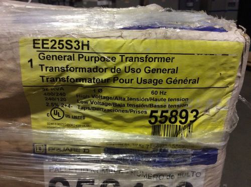 Square d - ee25s3h sorgel single phase general purpose transformer 25 kva for sale