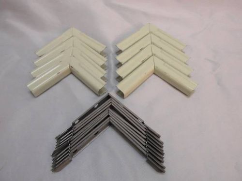 New nos lot of (8) wiremold 90 degree internal elbows ivory v717 for sale