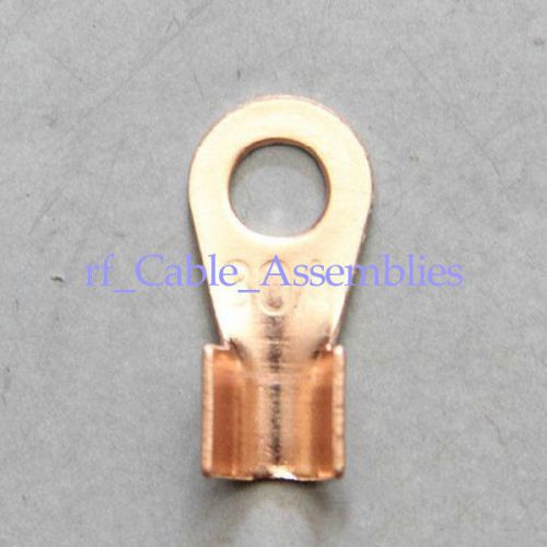 100x OT-30A Open Cable Connecting Ring Tongue Copper Non-insulated Passing NEW