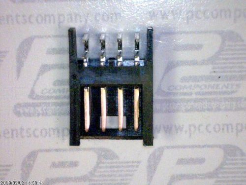 4-pcs jack header 8pos dual right angle gold amp inc 280389-2 2803892 for sale