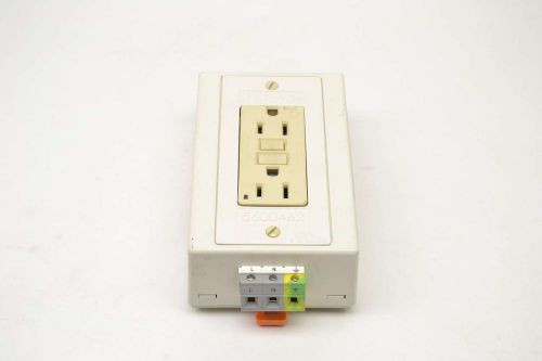 New phoenix contact 5600462 rail mount dual receptacle 15a amp 125v-ac b480658 for sale
