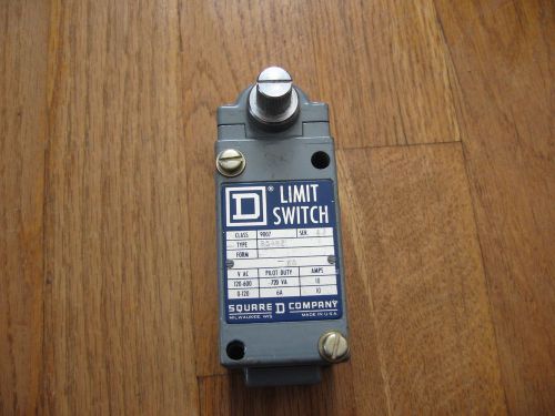 Square d (nos) 9007-b54b2 series a limit switch 10 amps. for sale