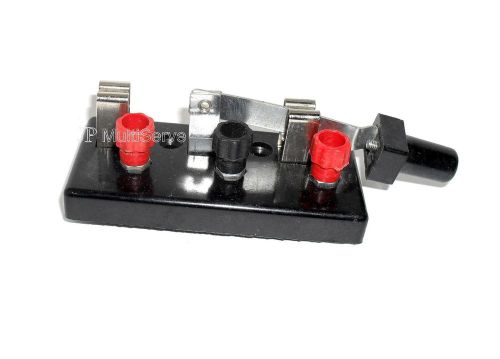 SPDT Knife Switch with Red and Black posts
