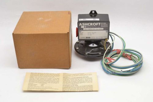 Ashcroft b464v xchjkle pressure diaphragm 60 in-h2o 250v-ac switch b478664 for sale