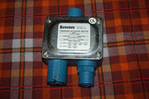 BARKSDALE Pressure Actuated Switch 9048-2, 50 - 500 # PSI  NEW