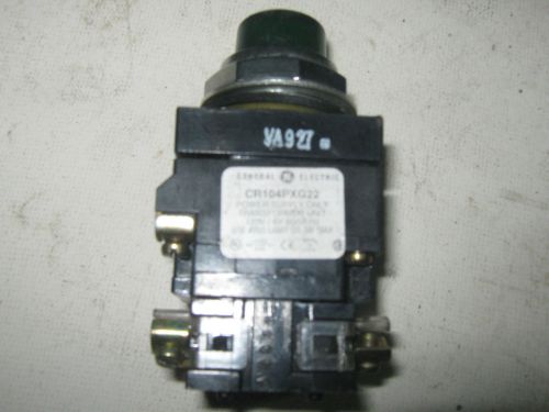 (Q4-5)  GENERAL ELECTRIC CR104PXG22 PUSHBUTTON