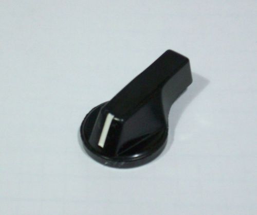 REPLACEMENT CUTLER HAMMER BLACK SELECTOR SWITCH KNOB 10250TLB TWO-THREE POSITION