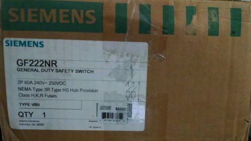 Siemens General saftey switch disconnect type 3R type hs hub provision