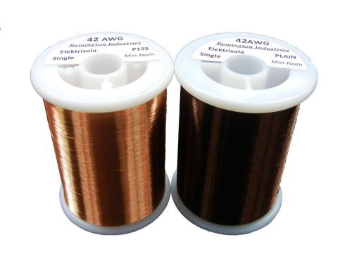 Pickup Winders Kit #9 - 42 AWG &amp; 42 Plain Enamel Copper Magnet Wire - 8 oz