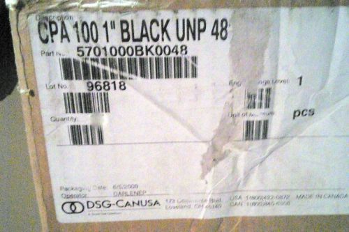 Dsg-canusa-thin wall adhesive lined cpa 100 1&#034; black unp heat shrink for sale