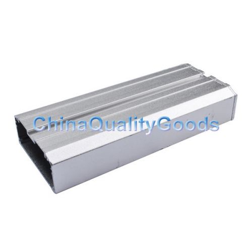 Aluminum Box Enclosure -4.32&#034;*1.93&#034;*0.78&#034;(L*W*H) Front and back panels included
