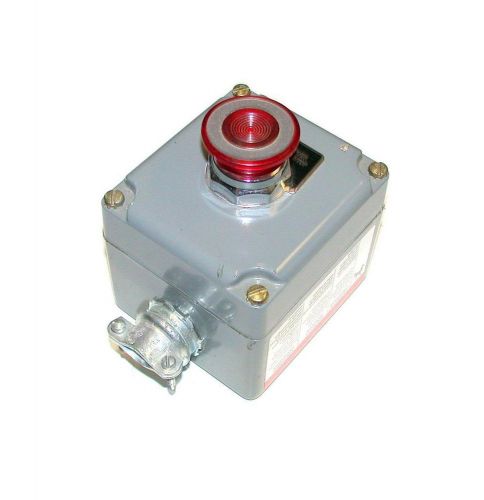30 mm square d e-stop pushbutton control station  model 9001-ky1 for sale