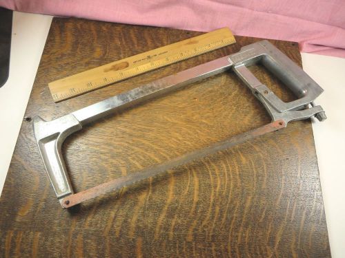 Clean Vintage KLEIN # 701-S Double Blade Hack Saw - SWEDEN Old Used Tools