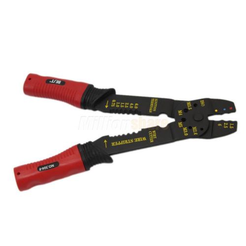 BEST-304-8 Wire Cable Stripper Crimping Cutter Plier Tool