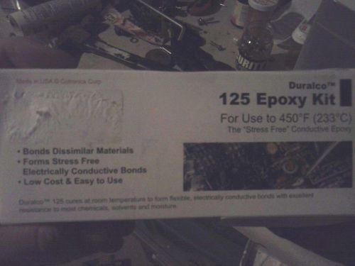 Electrically conductive 125 Epoxy Kit , The stress  free conductive Epoxy