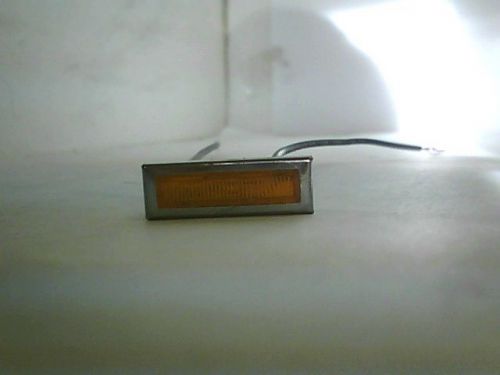 New Leecraft 3100 Minature Amber Indicator Light Rectangular Light 1015/1230