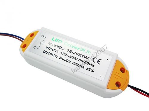 2pcs Constant Current Dimming Dimmable LED Driver For (18~25)*1W High Power LED