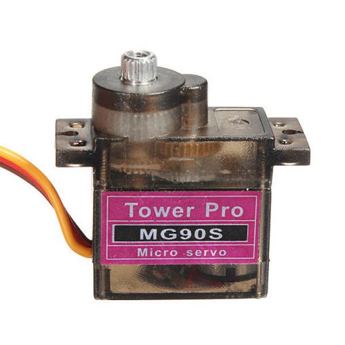 1pc mg90s metal geared micro tower pro servo for boat car plane helicopter new for sale