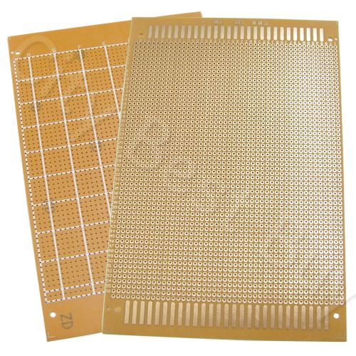20 x universal prototype printed circuit panel pcb 12x18cm 120x180mm board fr2 for sale