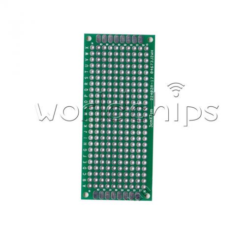 10pcs double side prototype pcb bread board tinned universal 3x7 cm 30x70 mm for sale