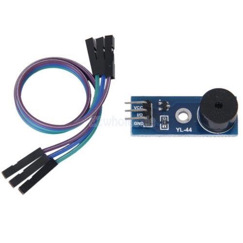 Active buzzer alarm sensor module electronic transistor driver 9012 with wire for sale