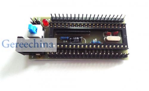 Single Chip SCM Minimum STC System Board DIY project